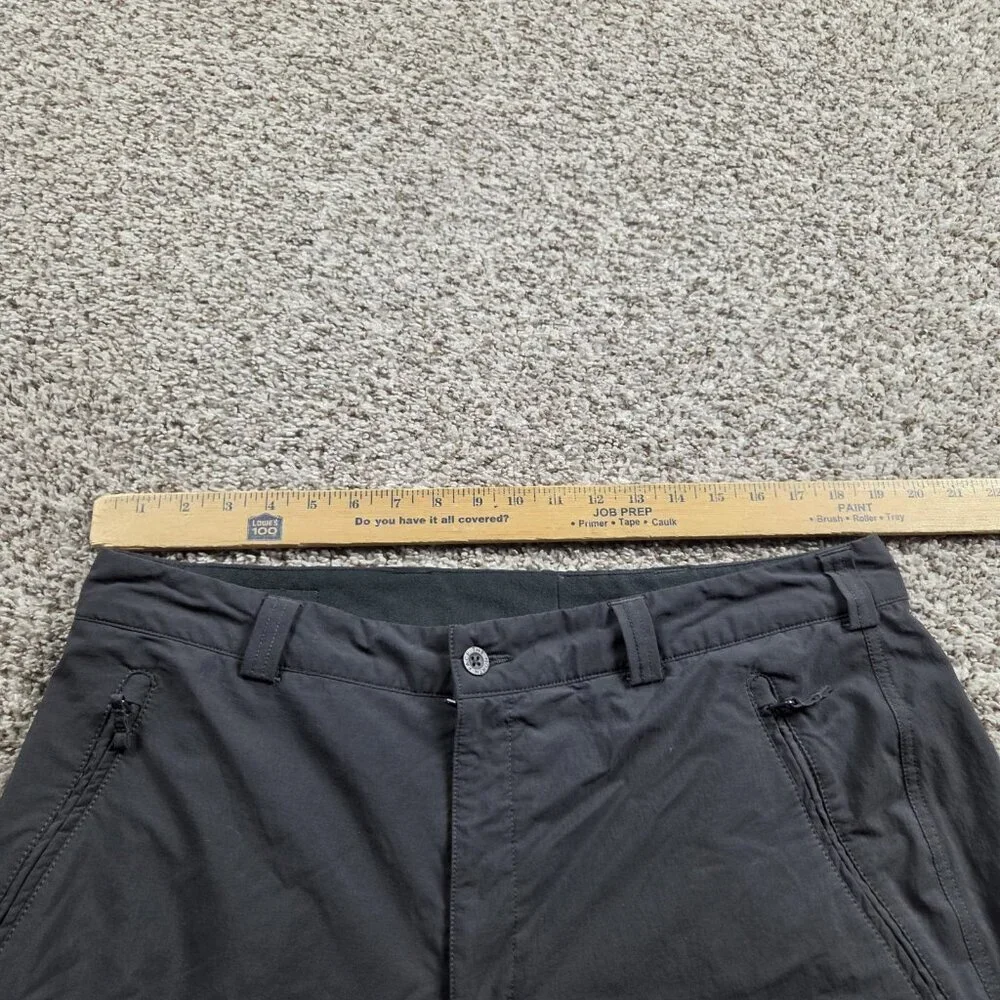North Face Pants Mens 38x32.5 Gray Hiking Outdoor Nylon Stretch